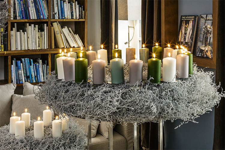 Adventskranzkerzen