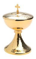 Ciborium vergoldet H 19,5 cm