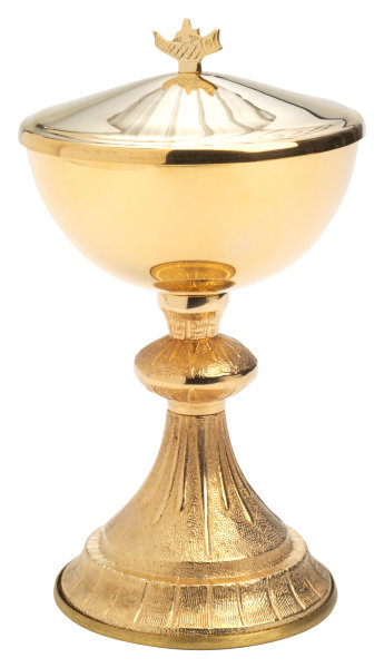 Ciborium vergoldet H 21,5 cm