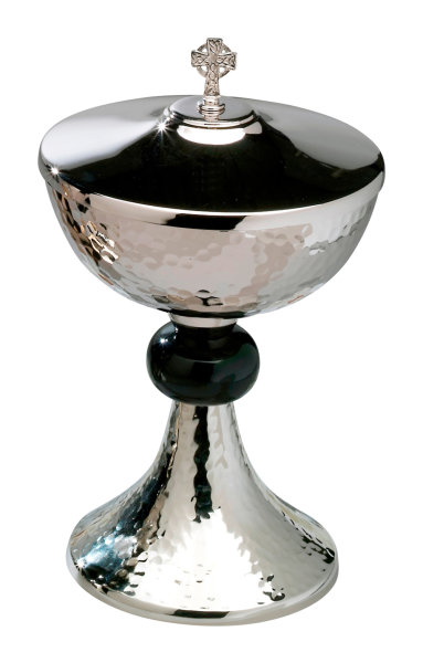 Ciborium innen vergoldet H 24 cm