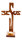 Standkreuz "Jesus" H 29 cm