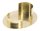 Kerzenhalter Oval Messing Gold poliert 9 x 5 cm innen