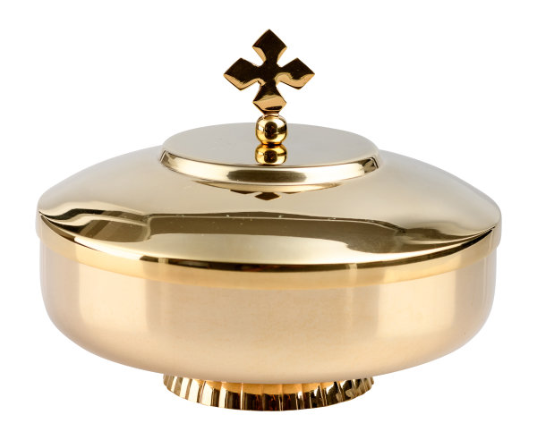 Ciborium vergoldet D 15 cm