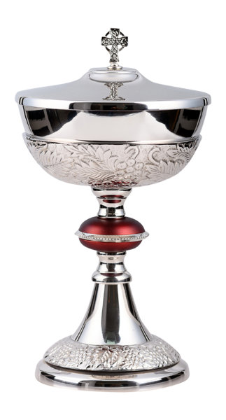 Ciborium innen vergoldet H 27 cm