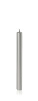 Stabkerzen Silber 250 x Ø 23 mm, 10 Stück