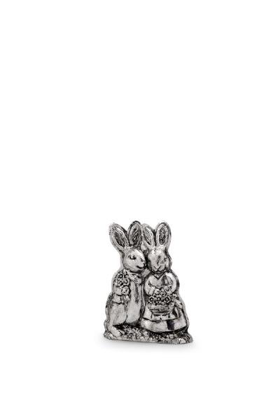 Hase Nostalgie, Liebespärchen, 12,8 x 5,6 x 16,0 cm