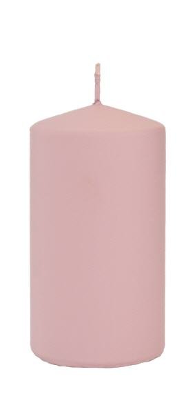 Frosted Pastel Stumpenkerzen Altrosa 150 x Ø 68 mm, 4 Stück