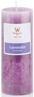 Duftkerze Stumpenkerze Lovely Lavendel 3-farbig 130 x...