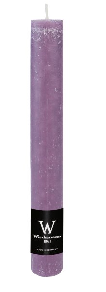 Durchgefärbte Stabkerzen Mauve Lila 200 x Ø 35 mm, 1 Stück