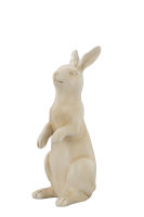 Hase stehend cremefarben 33,0 cm