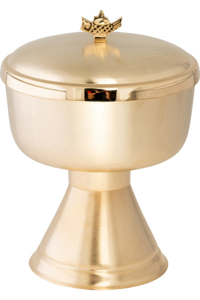 Ciborium vergoldet H 16 cm