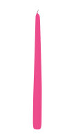 Spitzkerzen durchgefärbt Pink 400 x Ø 25 mm,...