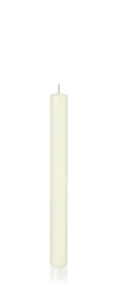 Stabkerzen Elfenbein 250 x Ø 23 mm, 10 Stück