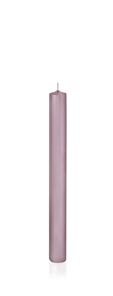 Stabkerzen Mauve 250 x Ø 23 mm, 10 Stück