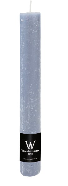 Durchgefärbte Stabkerze Grau-Blau 280 x Ø 35 mm, 1 Stück