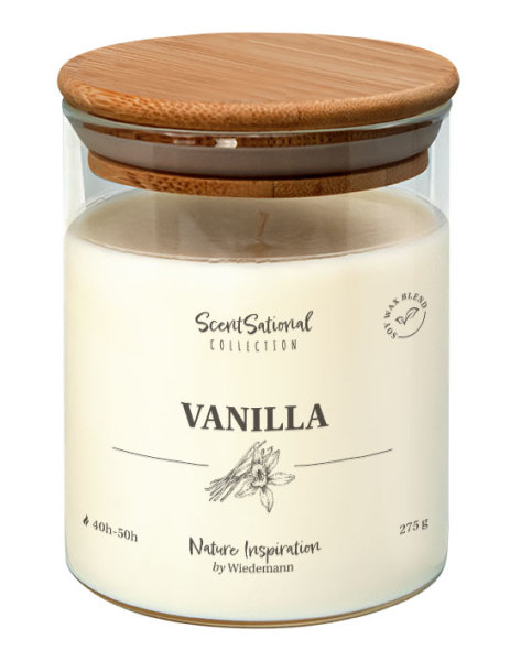 Duftkerze im Glas "Vanilla" 275g, 1 Stück