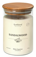 Duftkerze im Glas "Sandalwood" 345g, 1 Stück