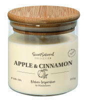 Duftkerze im Glas "Apple & Cinnamon" 215g,...