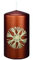 Stumpen Natural Star Cognac 130 x Ø 68 mm, 4...