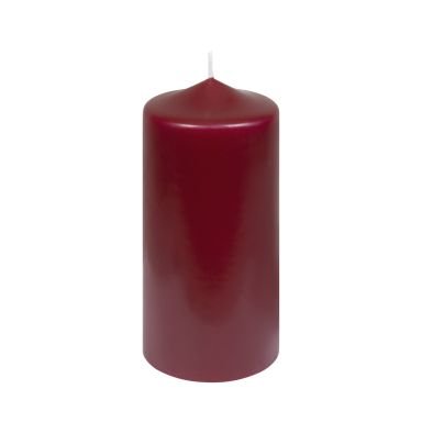 Premium Stumpenkerzen Burgund 150 x 70 mm, 1 Stück