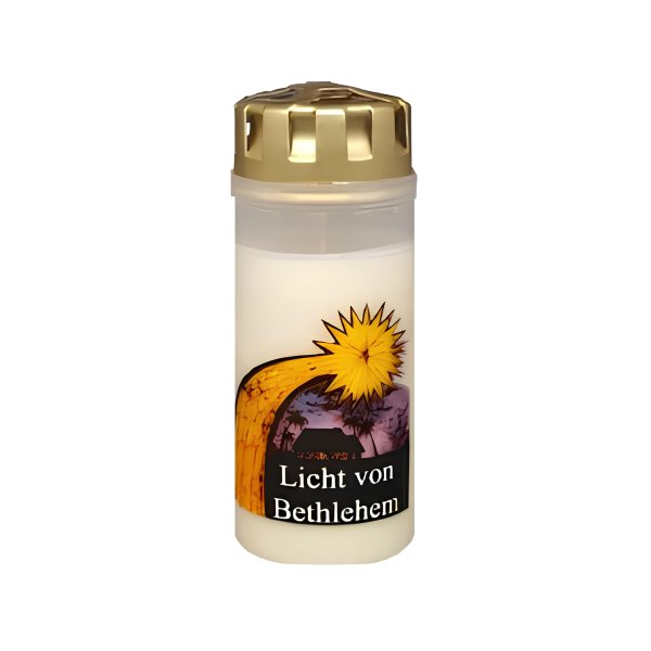 Weihnachtskerze Grablicht-Öllicht "Licht von Bethlehem"